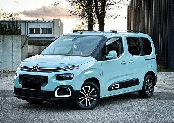 Citroen Berlingo cena 62500 przebieg: 155000, rok produkcji 2018 z Łódź małe 466